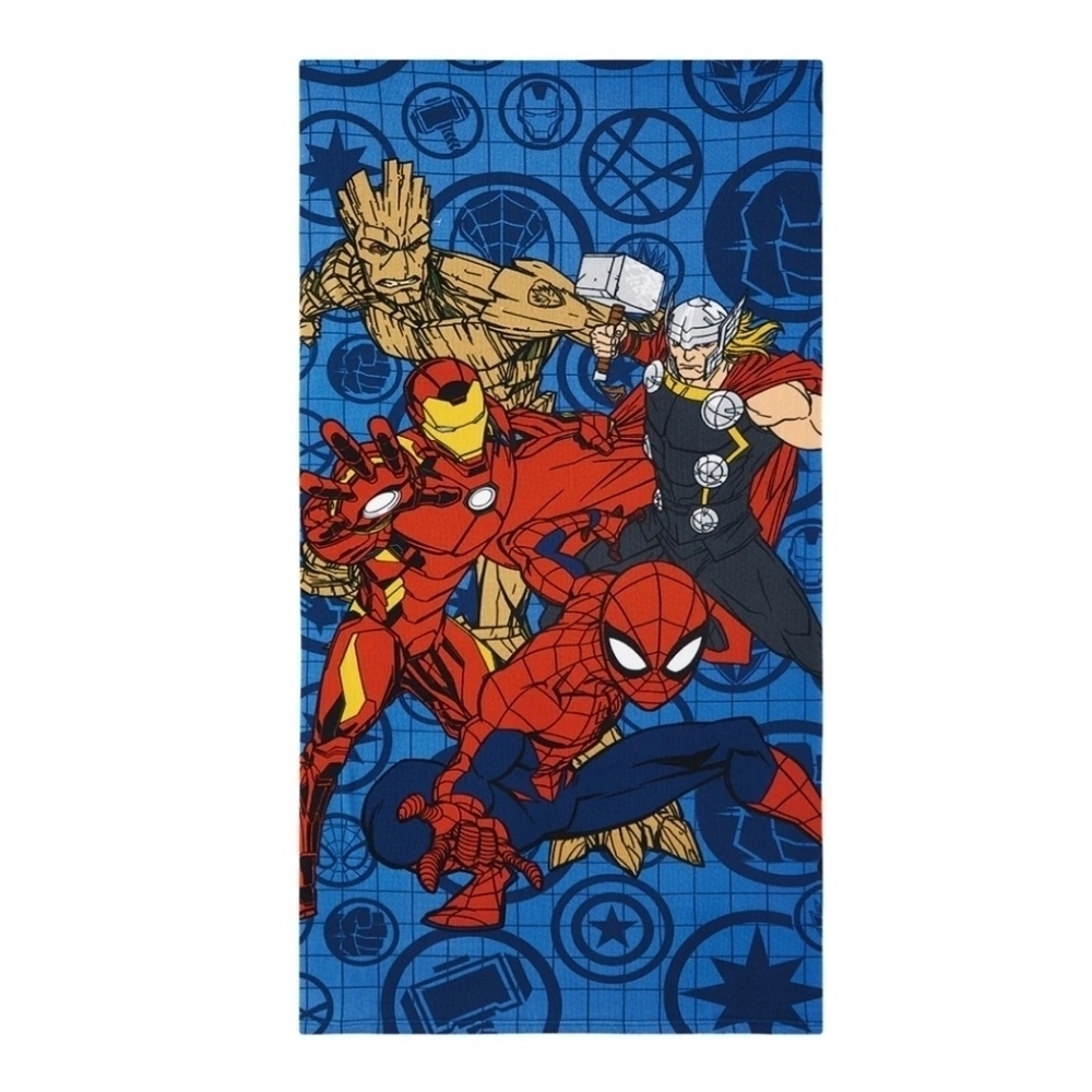 Marvel Universal Team Avengers 27"x54" Beach Towel - New With Tags